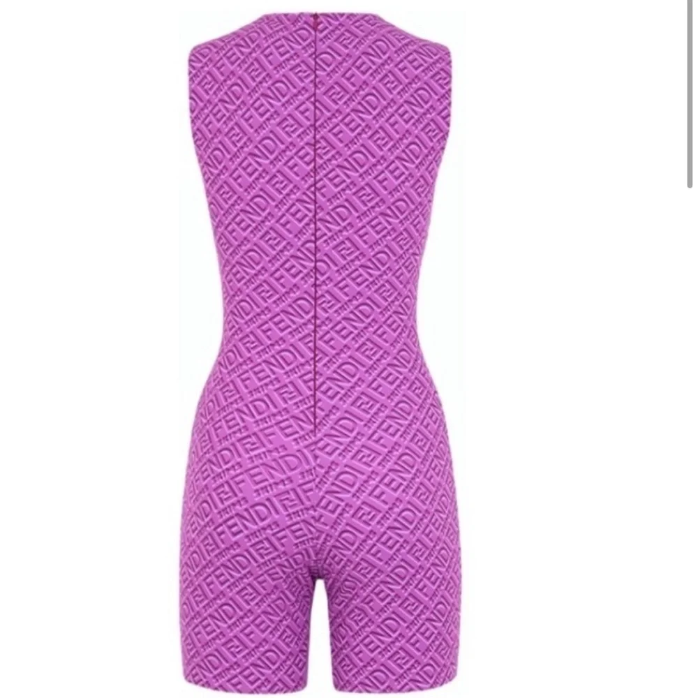 FENDI x SKIMS Sleeveless Mid Thigh Bodysuit in Colorado New with Tags! - Picture 4 of 13